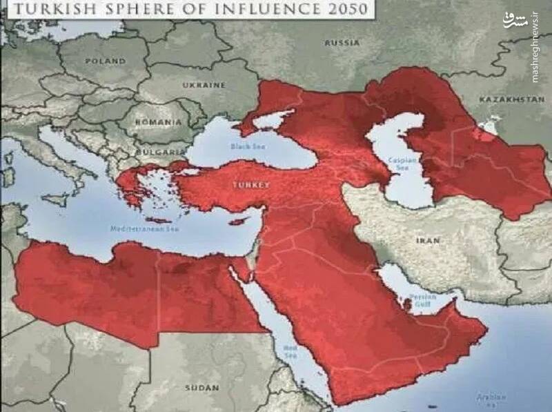 رونمایی ترکیه از نقشه‌ جاه‌طلبانه اردوغان / ایران دست ترکیه را خوانده است